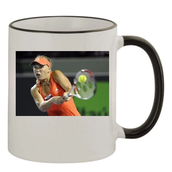 Caroline Wozniacki 11oz Colored Rim & Handle Mug