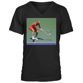 Caroline Wozniacki Men's V-Neck T-Shirt