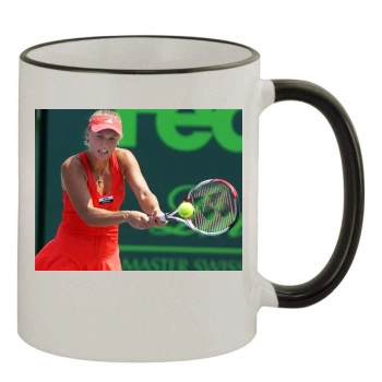 Caroline Wozniacki 11oz Colored Rim & Handle Mug