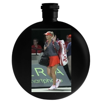 Caroline Wozniacki Round Flask