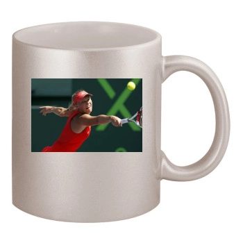 Caroline Wozniacki 11oz Metallic Silver Mug