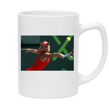 Caroline Wozniacki 14oz White Statesman Mug