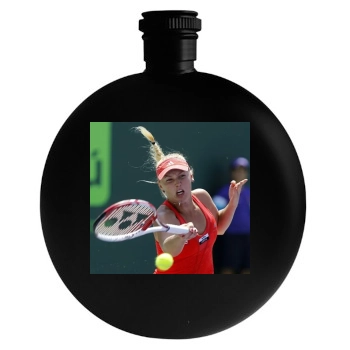 Caroline Wozniacki Round Flask