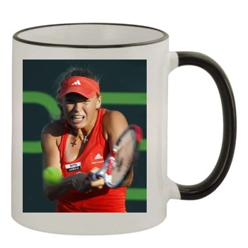 Caroline Wozniacki 11oz Colored Rim & Handle Mug