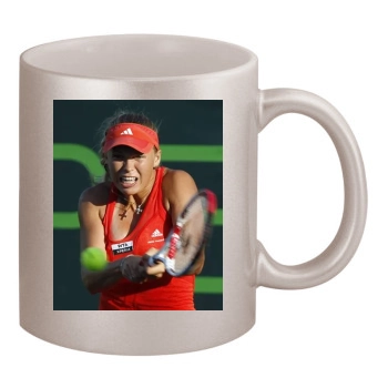 Caroline Wozniacki 11oz Metallic Silver Mug