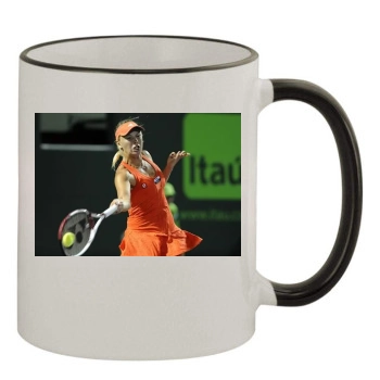 Caroline Wozniacki 11oz Colored Rim & Handle Mug