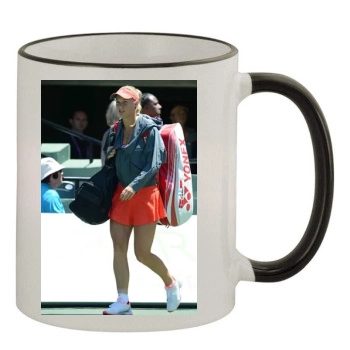 Caroline Wozniacki 11oz Colored Rim & Handle Mug