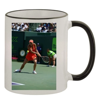 Caroline Wozniacki 11oz Colored Rim & Handle Mug