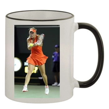 Caroline Wozniacki 11oz Colored Rim & Handle Mug