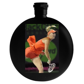 Caroline Wozniacki Round Flask