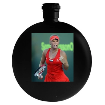 Caroline Wozniacki Round Flask