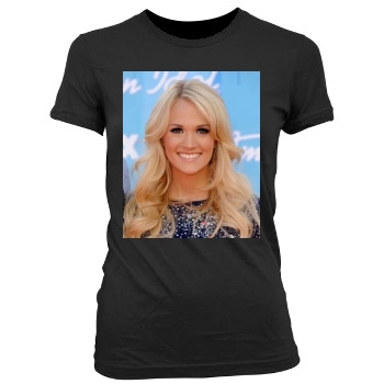 Carrie Underwood Women's Junior Cut Crewneck T-Shirt