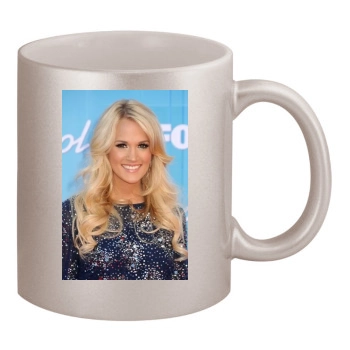 Carrie Underwood 11oz Metallic Silver Mug