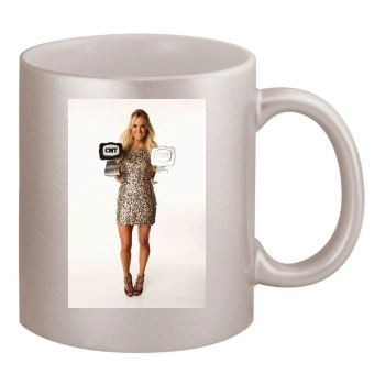 Carrie Underwood 11oz Metallic Silver Mug