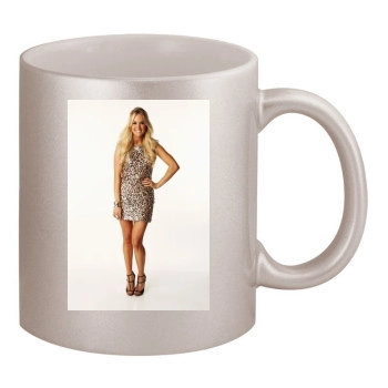 Carrie Underwood 11oz Metallic Silver Mug