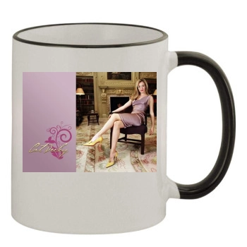 Cat Deeley 11oz Colored Rim & Handle Mug