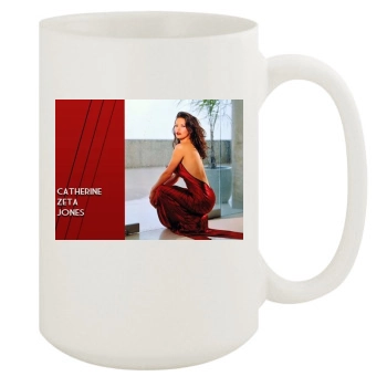 Catherine Zeta-Jones 15oz White Mug