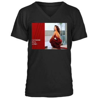 Catherine Zeta-Jones Men's V-Neck T-Shirt