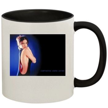 Catherine Zeta-Jones 11oz Colored Inner & Handle Mug