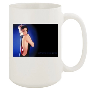 Catherine Zeta-Jones 15oz White Mug