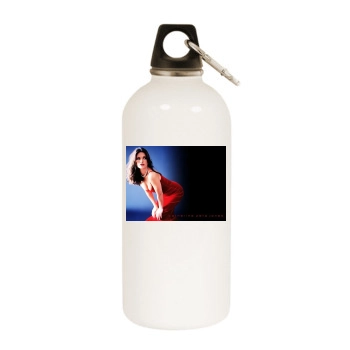 Catherine Zeta-Jones White Water Bottle With Carabiner