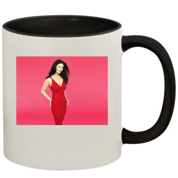 Catherine Zeta-Jones 11oz Colored Inner & Handle Mug