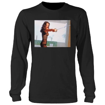 Catherine Zeta-Jones Men's Heavy Long Sleeve TShirt