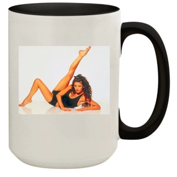 Catherine Zeta-Jones 15oz Colored Inner & Handle Mug