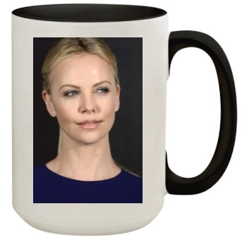 Charlize Theron 15oz Colored Inner & Handle Mug