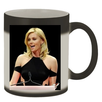 Charlize Theron Color Changing Mug