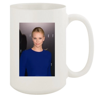 Charlize Theron 15oz White Mug