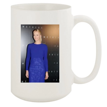 Charlize Theron 15oz White Mug