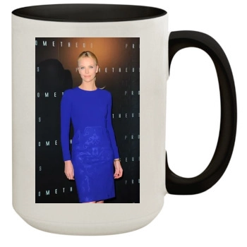 Charlize Theron 15oz Colored Inner & Handle Mug