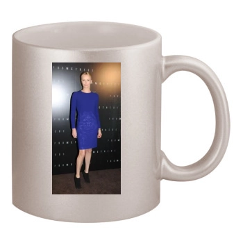 Charlize Theron 11oz Metallic Silver Mug