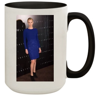 Charlize Theron 15oz Colored Inner & Handle Mug