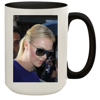 Charlize Theron 15oz Colored Inner & Handle Mug