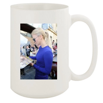 Charlize Theron 15oz White Mug