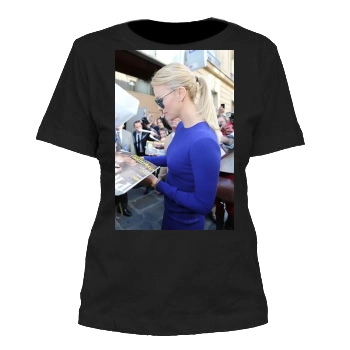 Charlize Theron Women's Cut T-Shirt