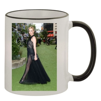 Charlize Theron 11oz Colored Rim & Handle Mug