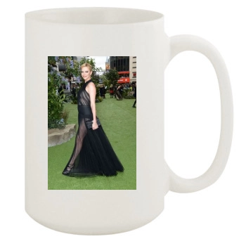 Charlize Theron 15oz White Mug