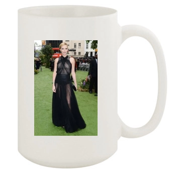 Charlize Theron 15oz White Mug