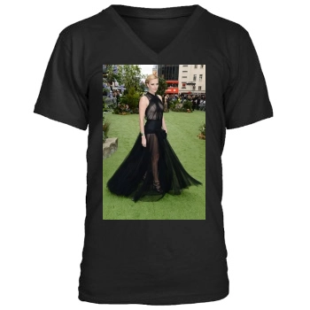 Charlize Theron Men's V-Neck T-Shirt