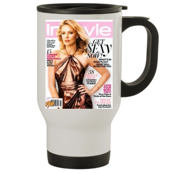 Charlize Theron Stainless Steel Travel Mug