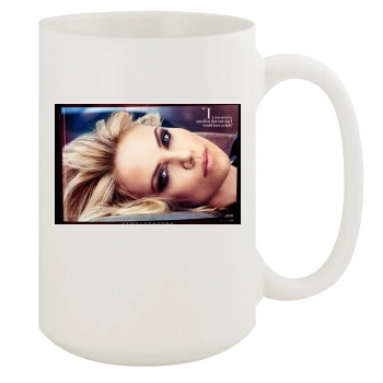 Charlize Theron 15oz White Mug