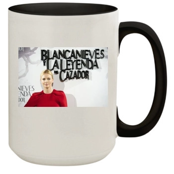 Charlize Theron 15oz Colored Inner & Handle Mug