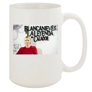 Charlize Theron 15oz White Mug