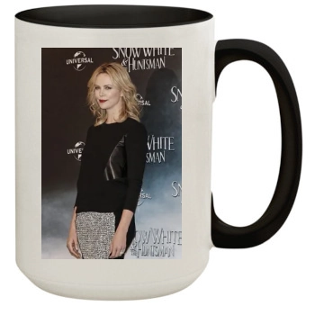 Charlize Theron 15oz Colored Inner & Handle Mug