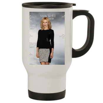 Charlize Theron Stainless Steel Travel Mug