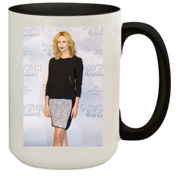 Charlize Theron 15oz Colored Inner & Handle Mug