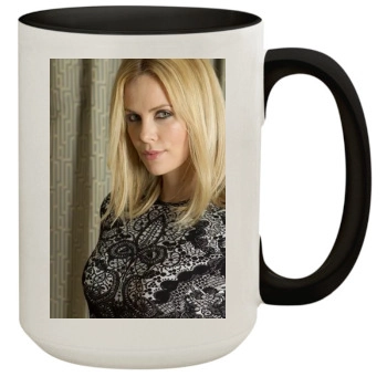 Charlize Theron 15oz Colored Inner & Handle Mug